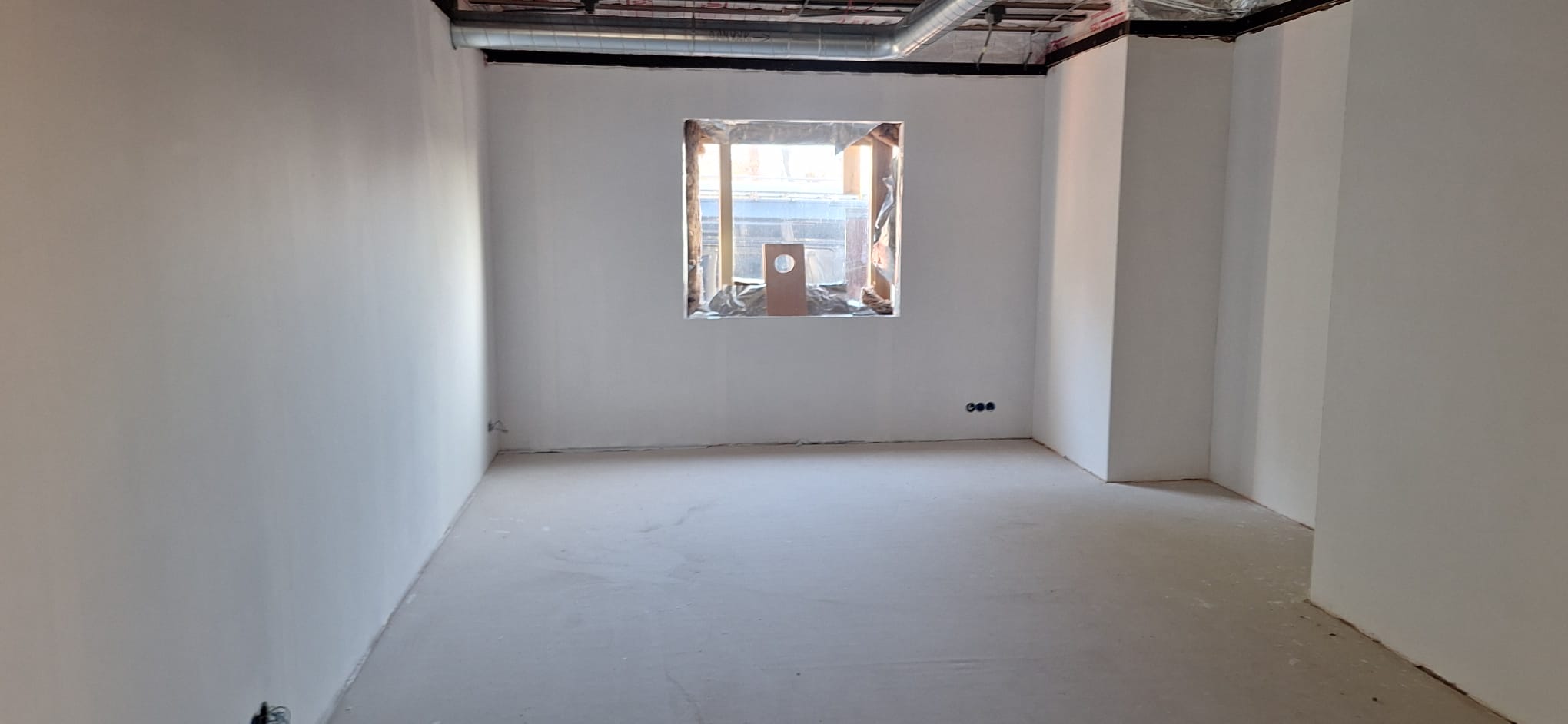 Eerste slaapkamer bijna klaar